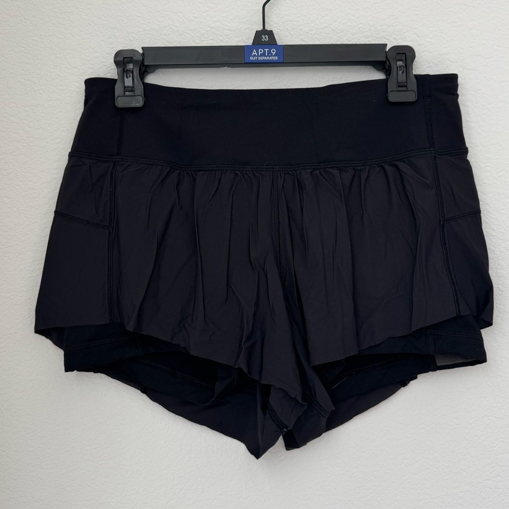 Lululemon Athletica Black Athletic Shorts